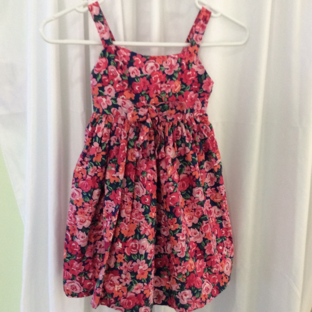 PLACE 89 GIRLS  FLORAL DRESS SIZE 5